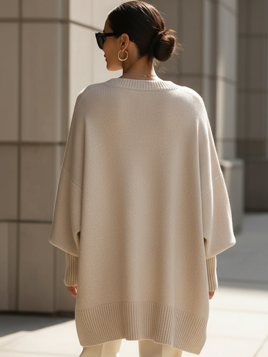 Wanwen | Refined Wool Blend Sweater