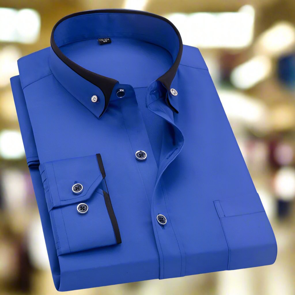 Adalbert | Classic Long Sleeve Cotton Shirt