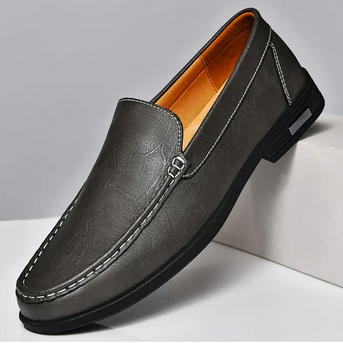 Men's Slip-On with Stitch Detail – Slip-On, Comfort Sole & Spring & Summer