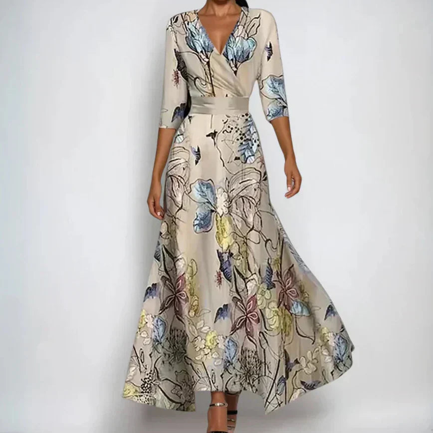 Lucia | Luxurious Floral Dress