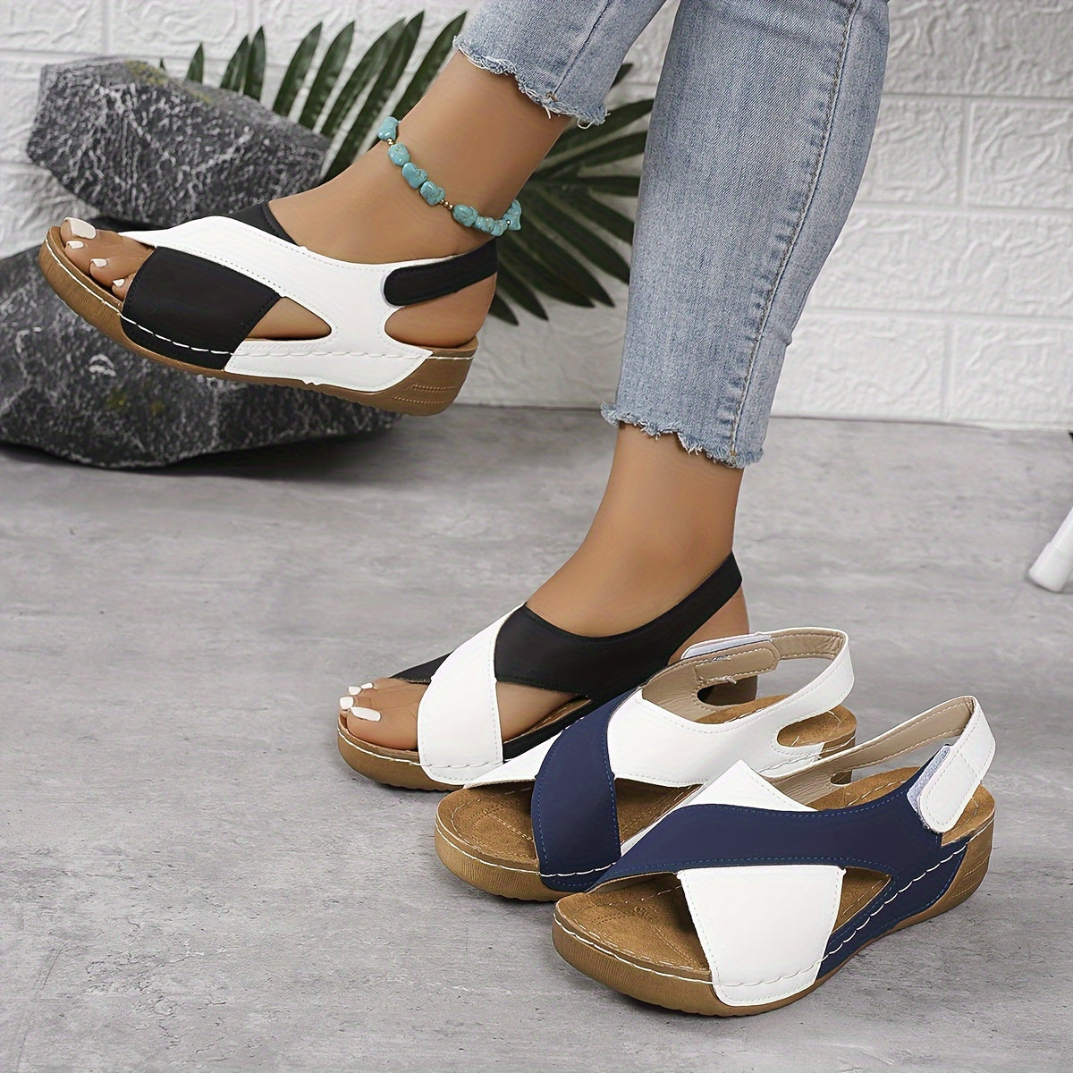 Women’s Comfortable Adjustable Strap Sandals