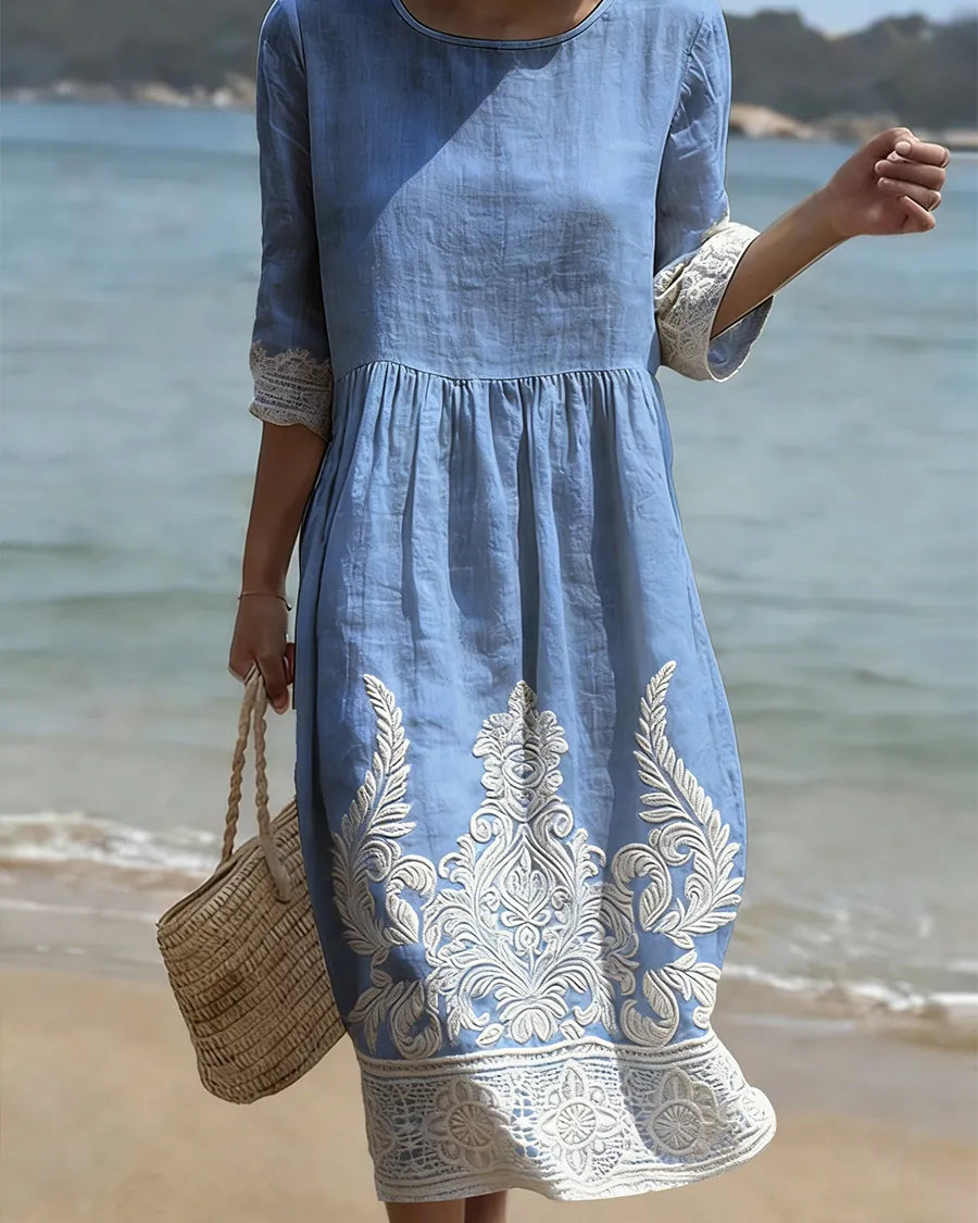 Tiffany - Elegant Floral Dress