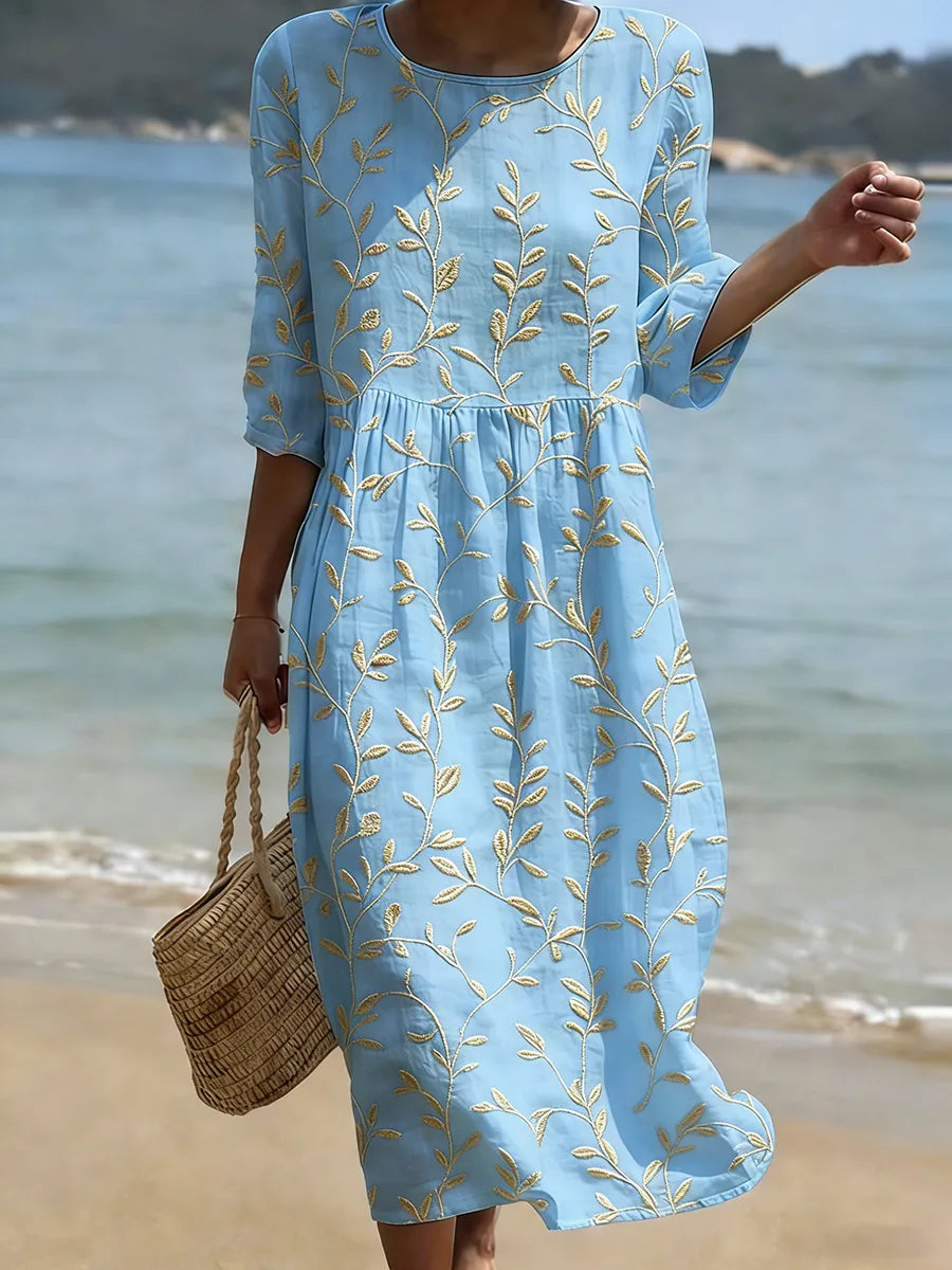 Natalie - Elegant Floral Dress