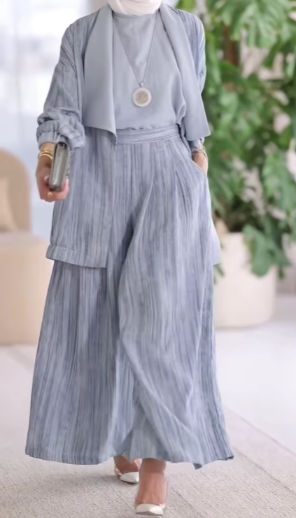 Avery™ | Three-Piece Striped Suit Set