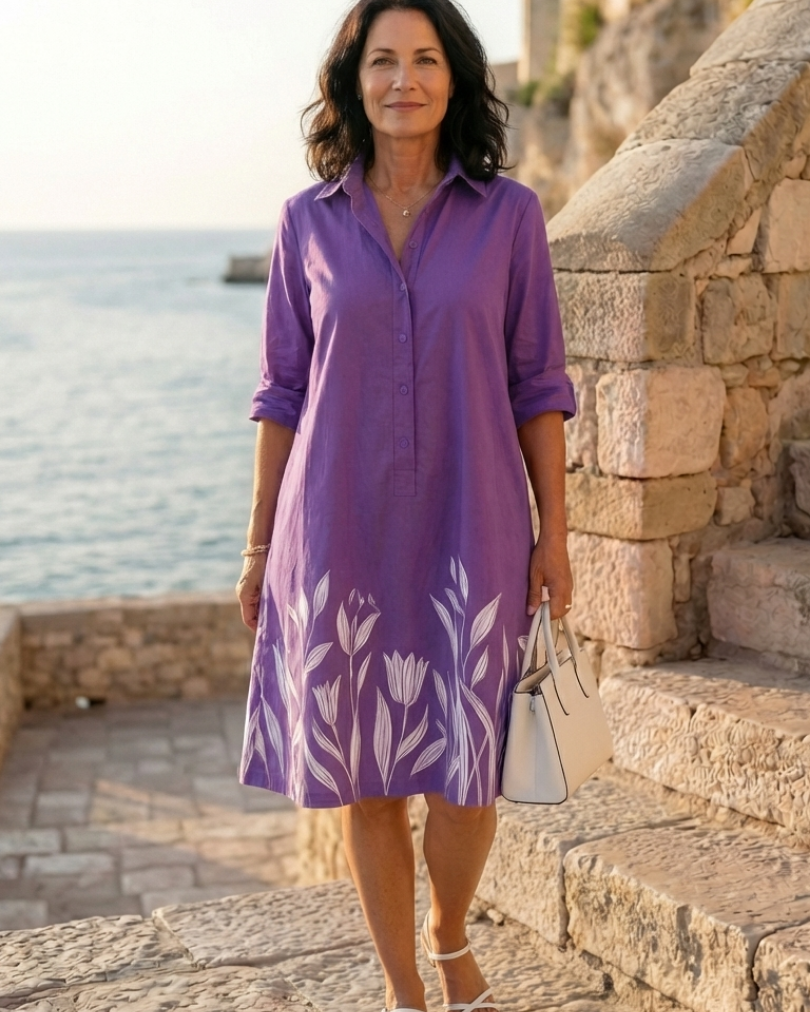 Florenne | Botanical Hem Dress