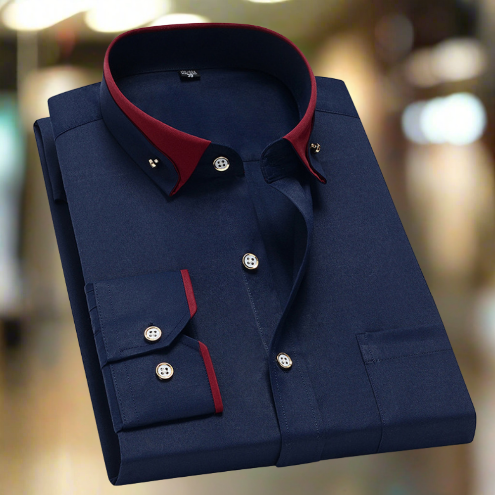 Adalbert | Classic Long Sleeve Cotton Shirt
