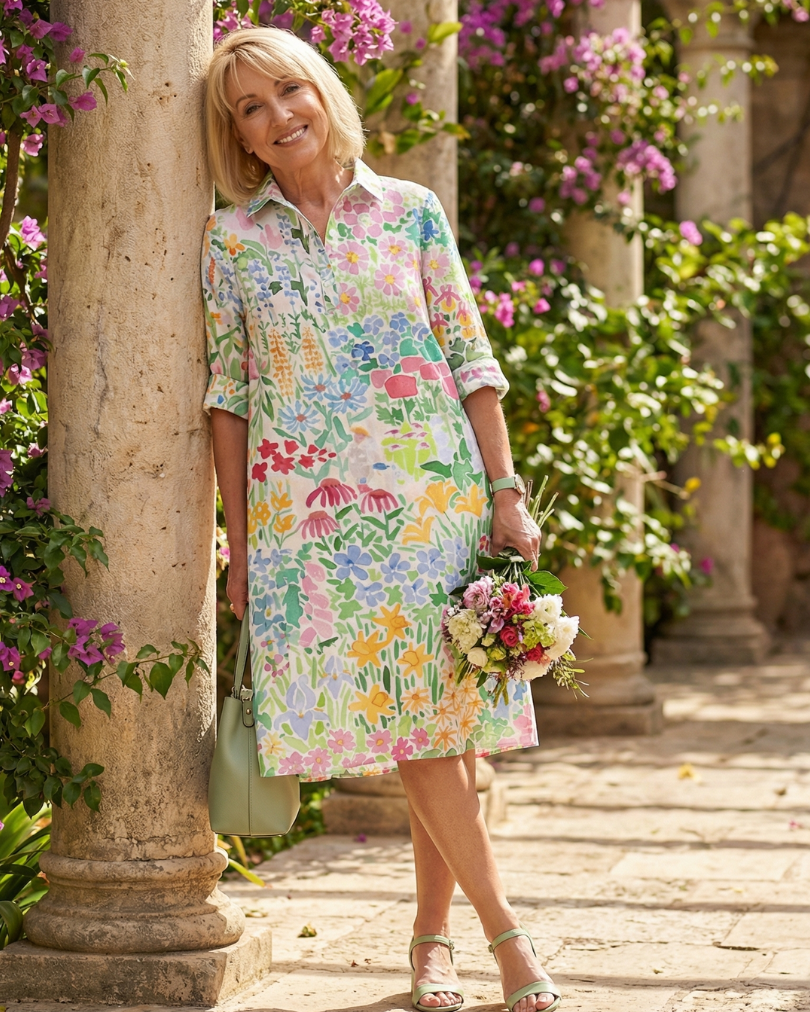 Leontine | Floral Day Dress