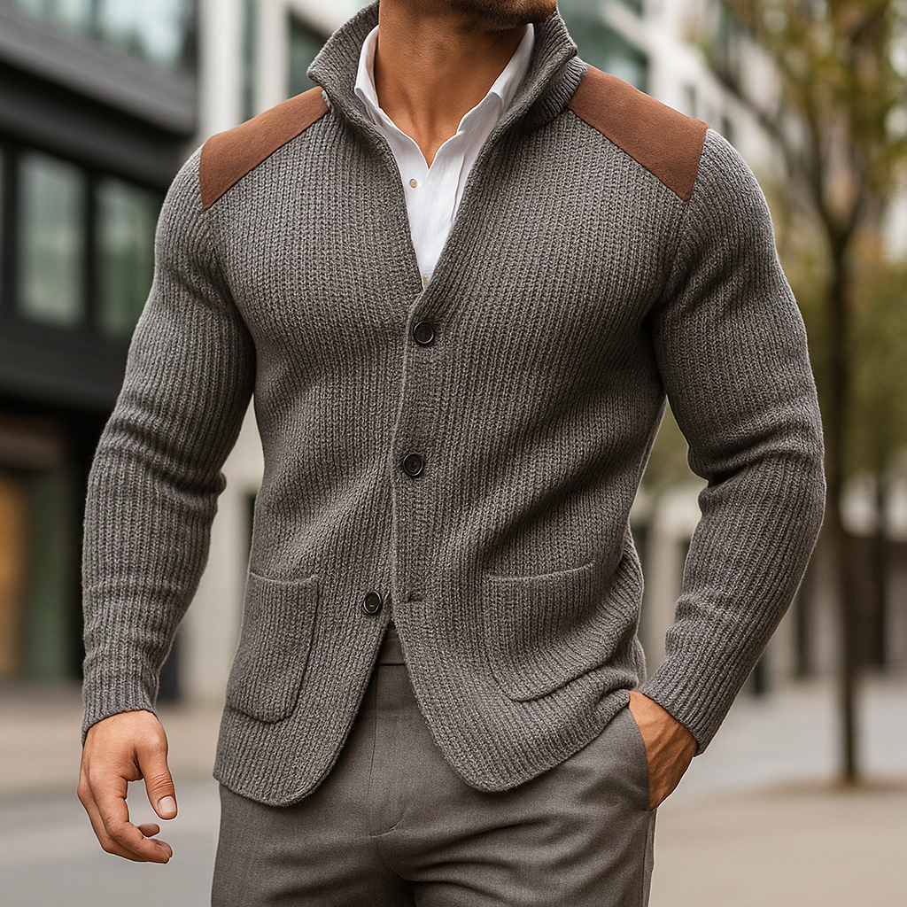 Varron – Textured Knit Blazer