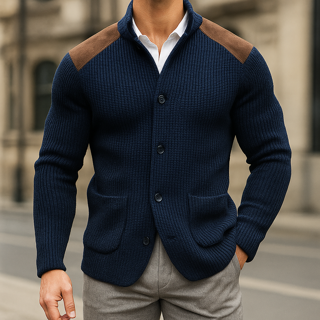 Varron – Textured Knit Blazer