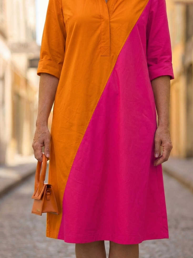 Celeste | Relaxed Button Dress