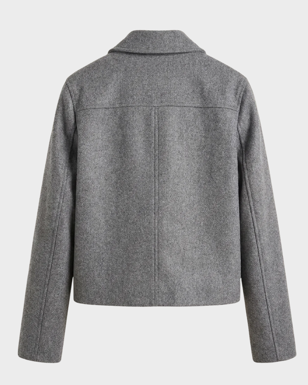 Claire | Women's Cropped Button Front Bomber Jacket