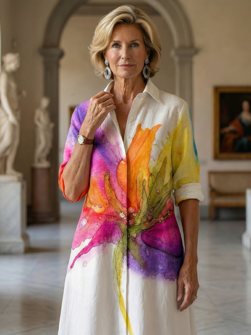 Veloura | Relaxed Floral Dress