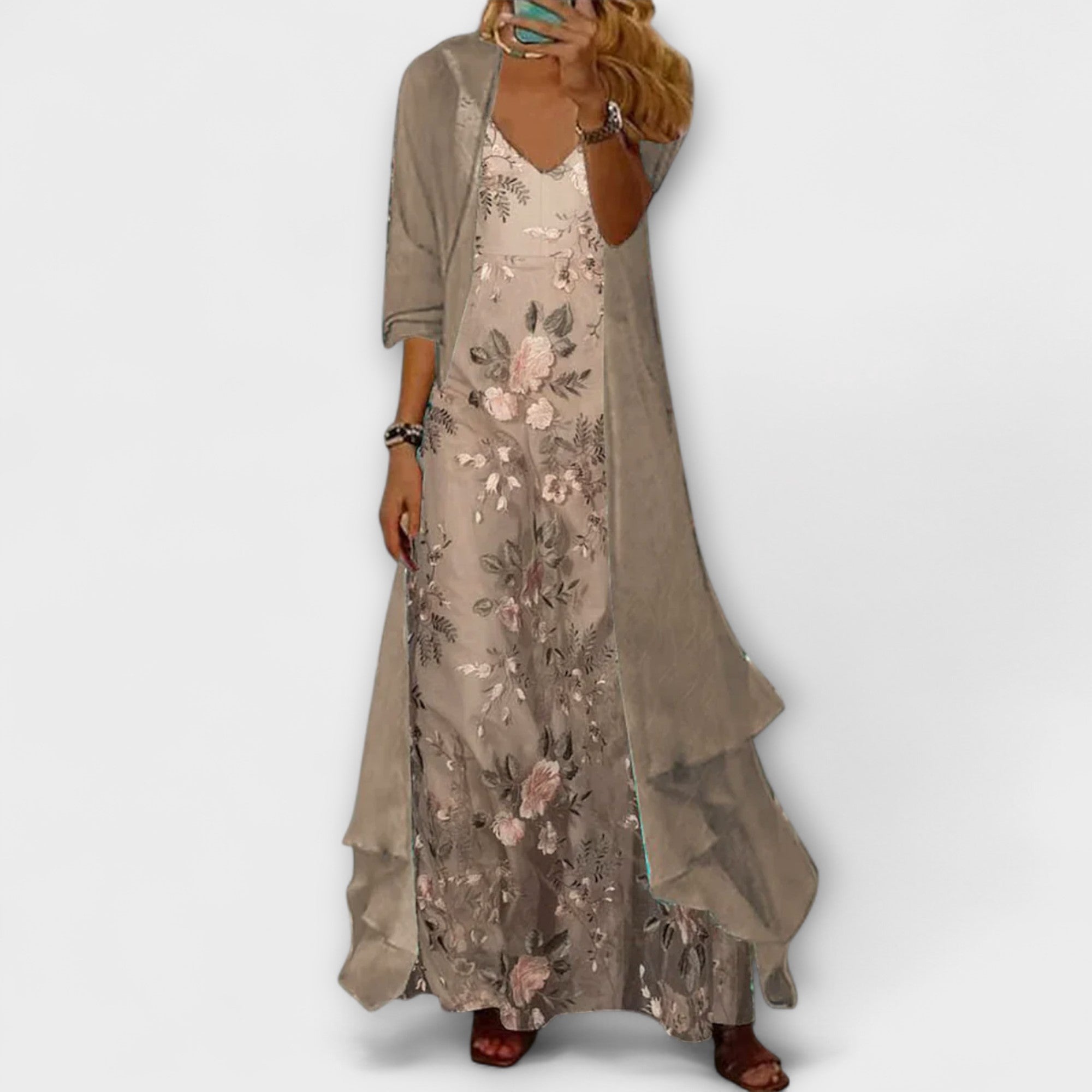 Brynn™ | Elegant Tummy Coverage Two-Piece Set