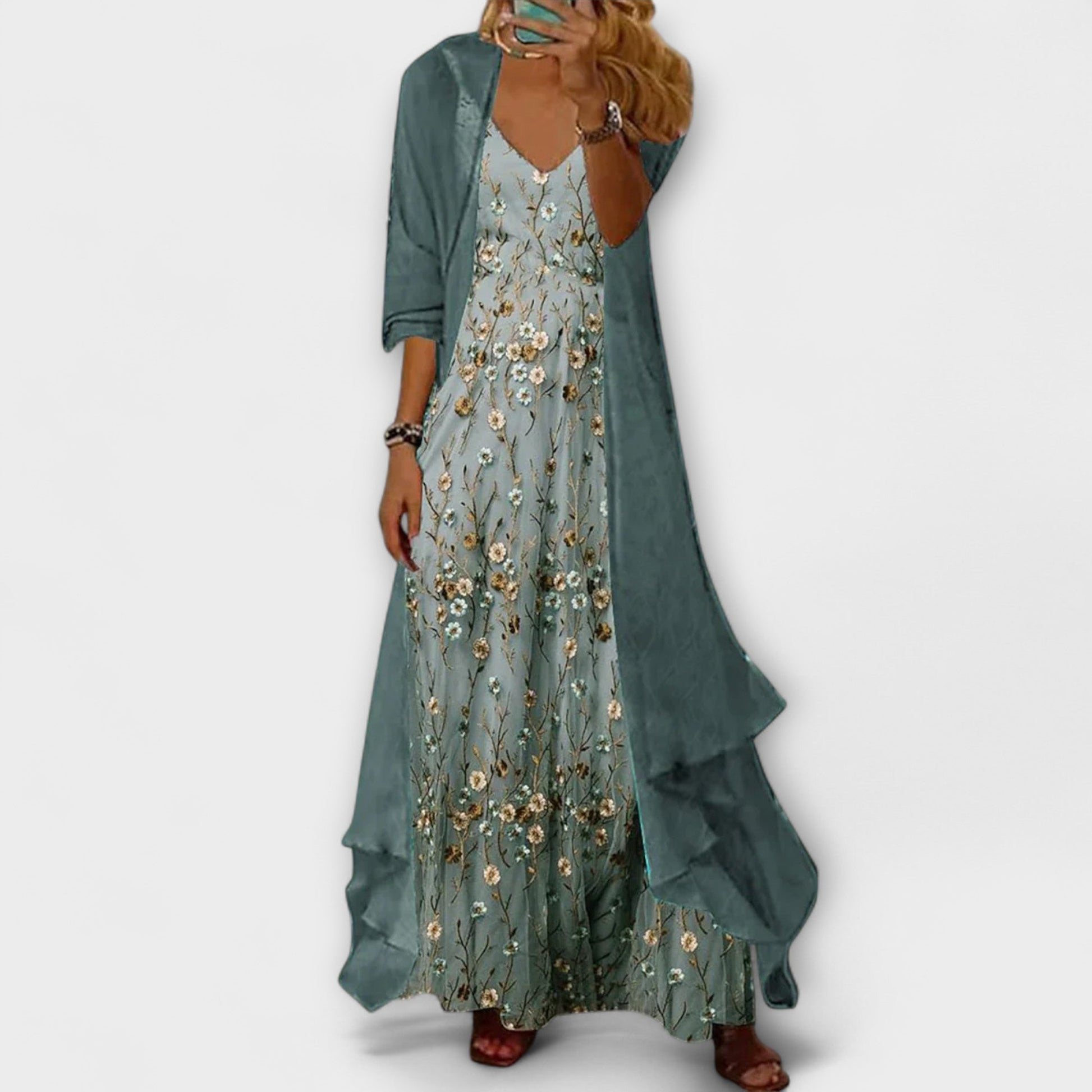 Brynn™ | Elegant Tummy Coverage Two-Piece Set