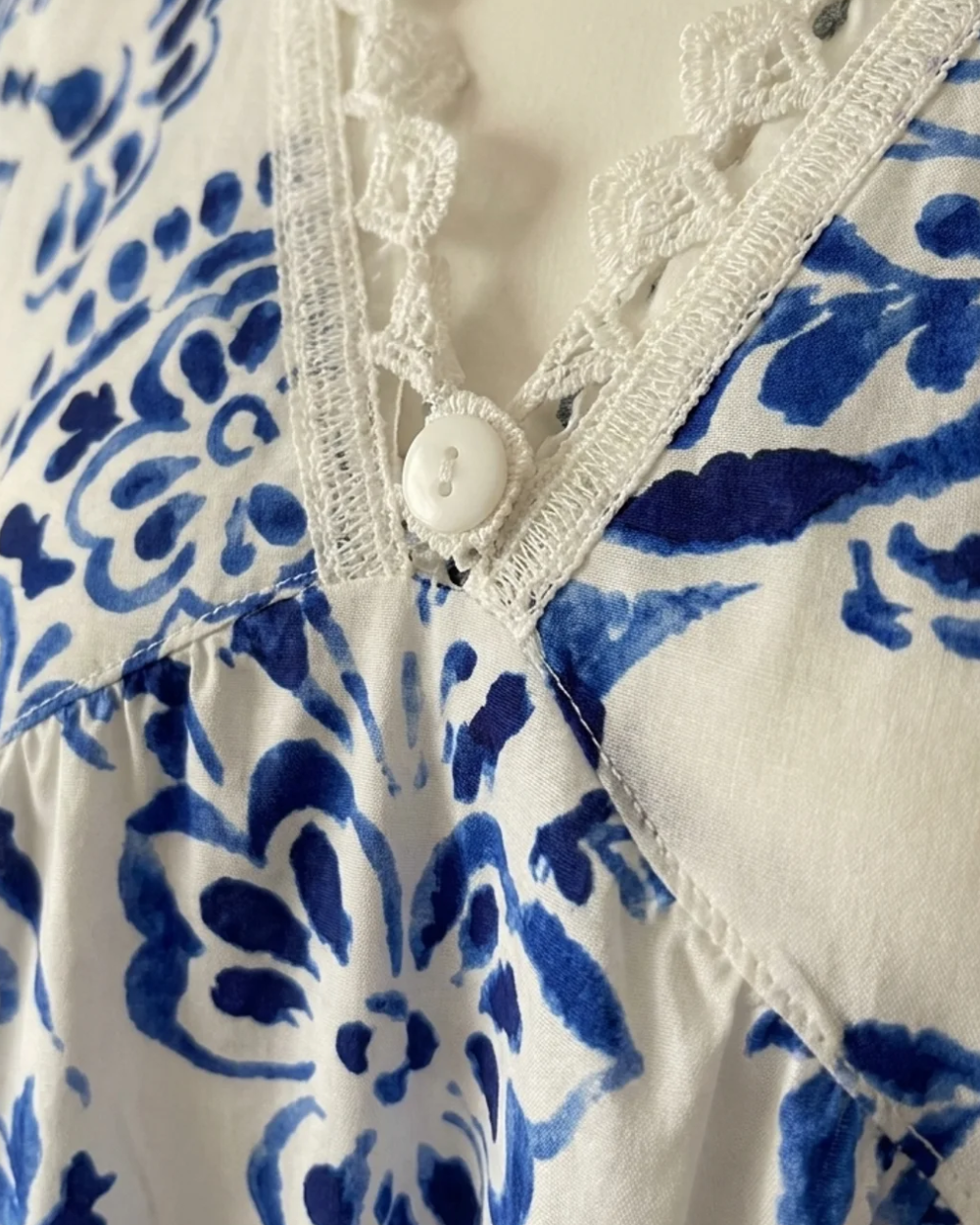 Emily | Women's Boho Floral V Neck Mini Dress