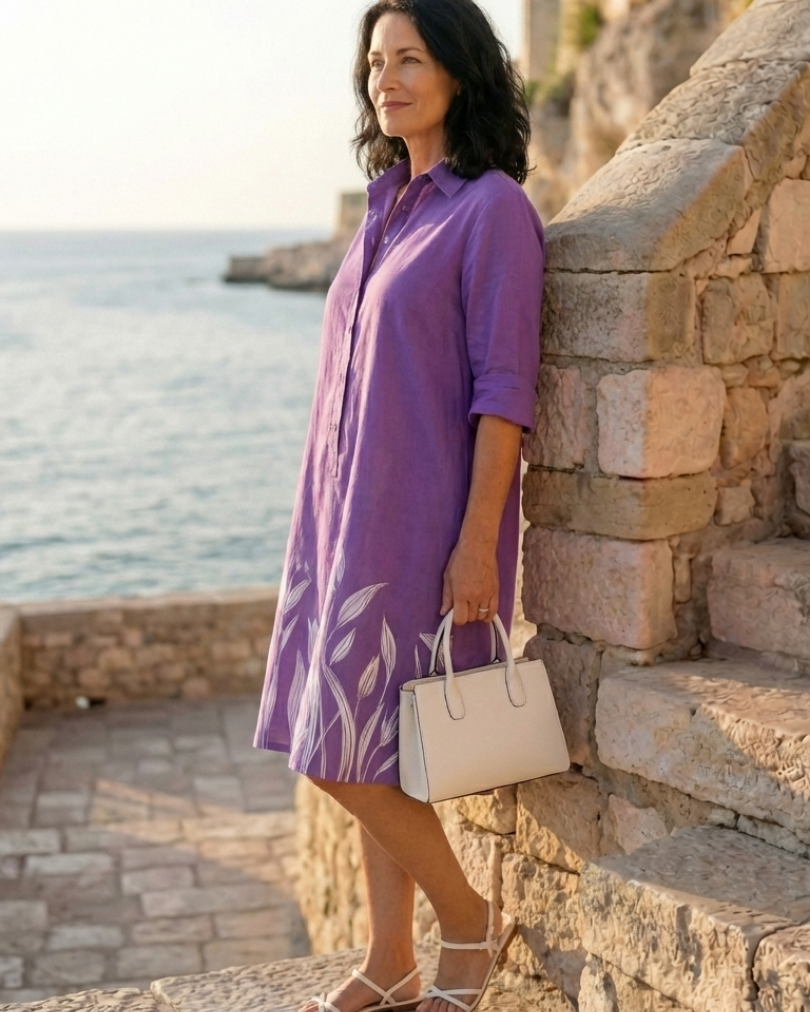 Florenne | Botanical Hem Dress