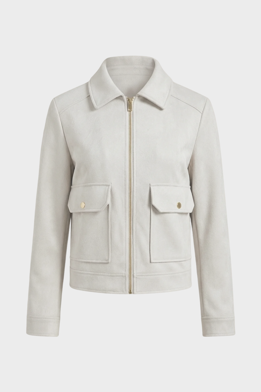 Blair | Women's Cropped Zip Up Bomber Jacket