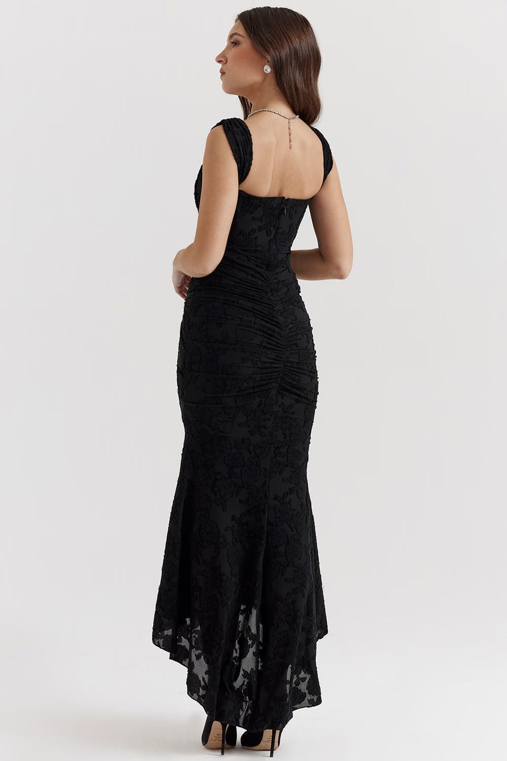 Selina | Enchanting Dress with Floral Elegance