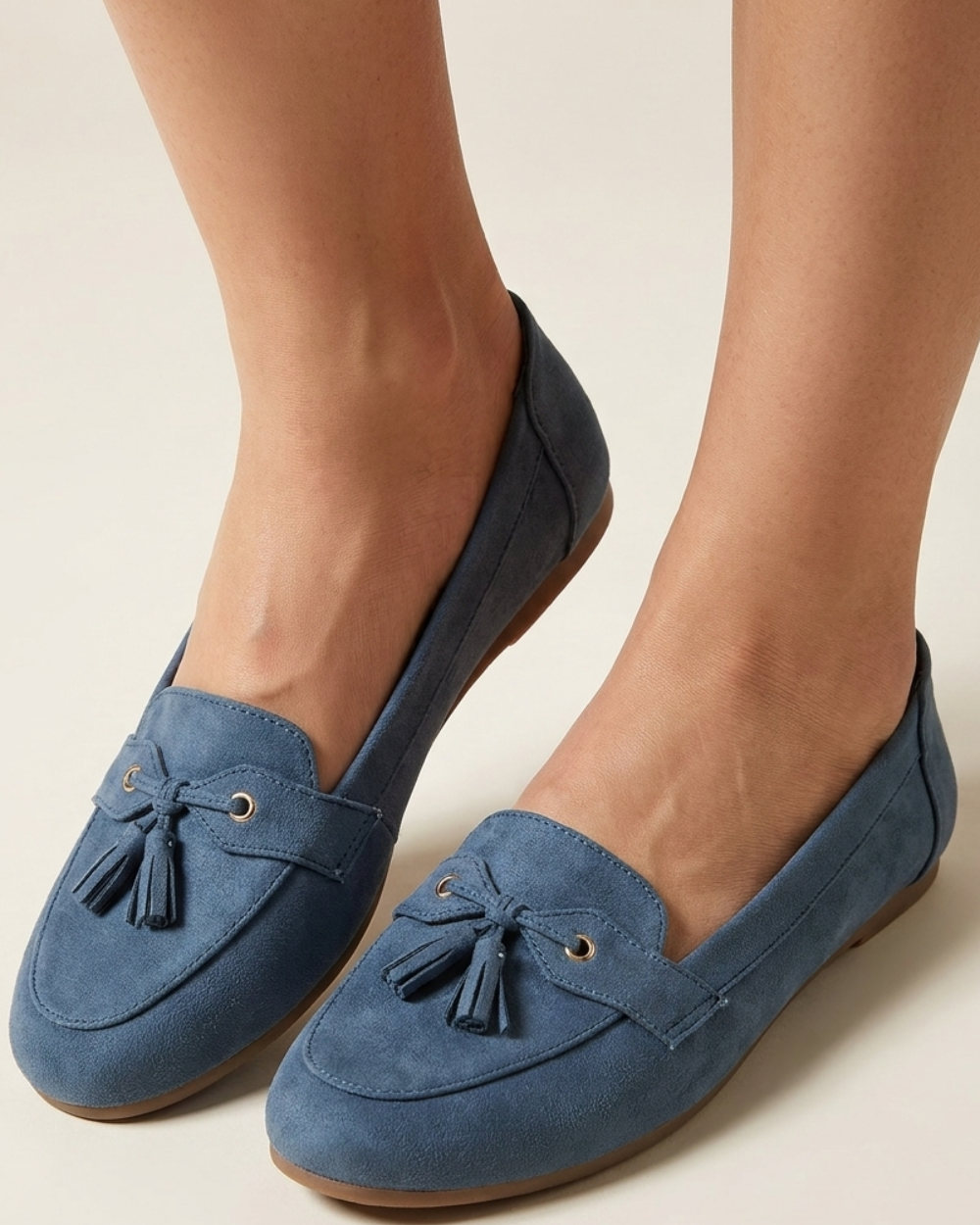 Nadine - Classic Loafers with Tassel Detail