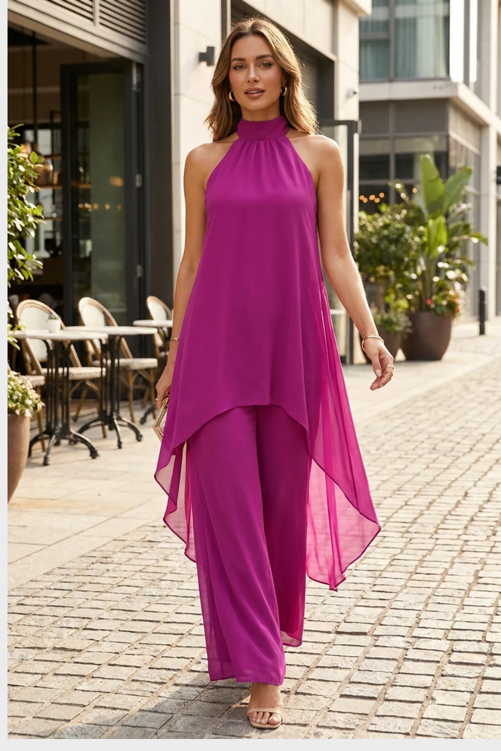 MOREAU LYON | ELEGANT HALTER SET FOR WOMEN