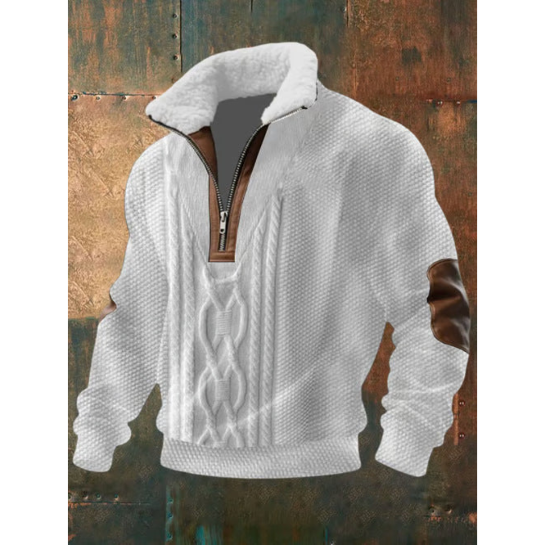 Ettiene | Fleece Golf with Zipper and High Collar