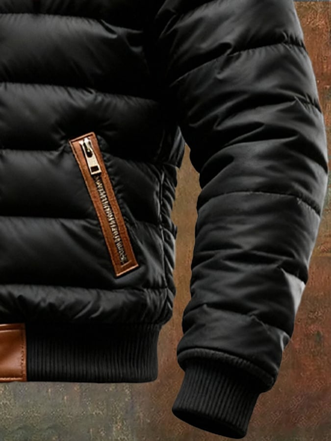 Men's Jacket | Quilted Jacket with Insulated Lining