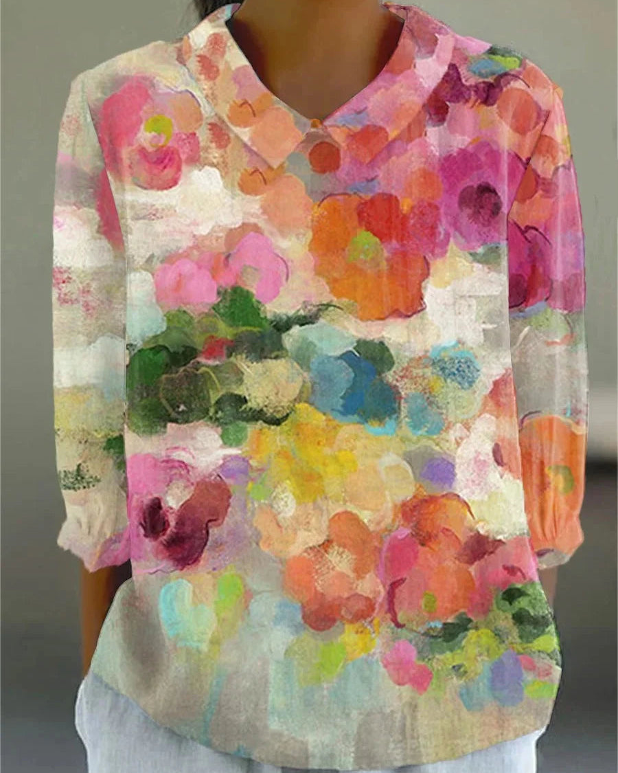 Vintage Colorful Blouse