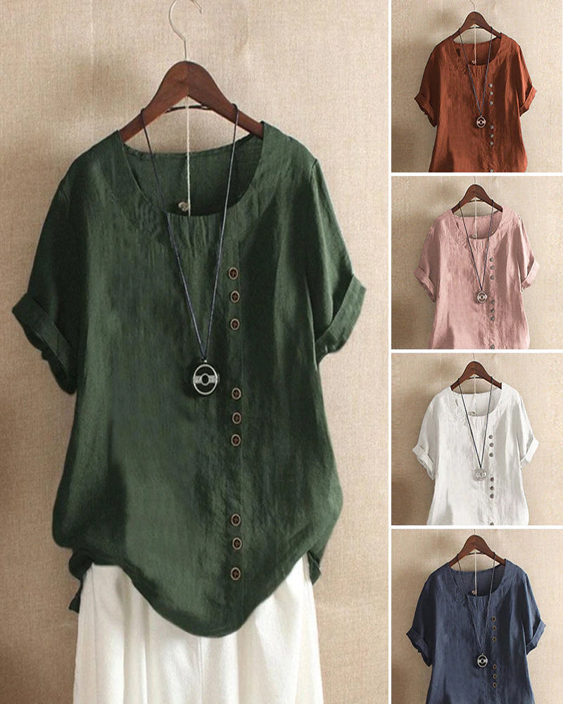 Hannah | Comfortable Short Sleeve T-Shirt for Women