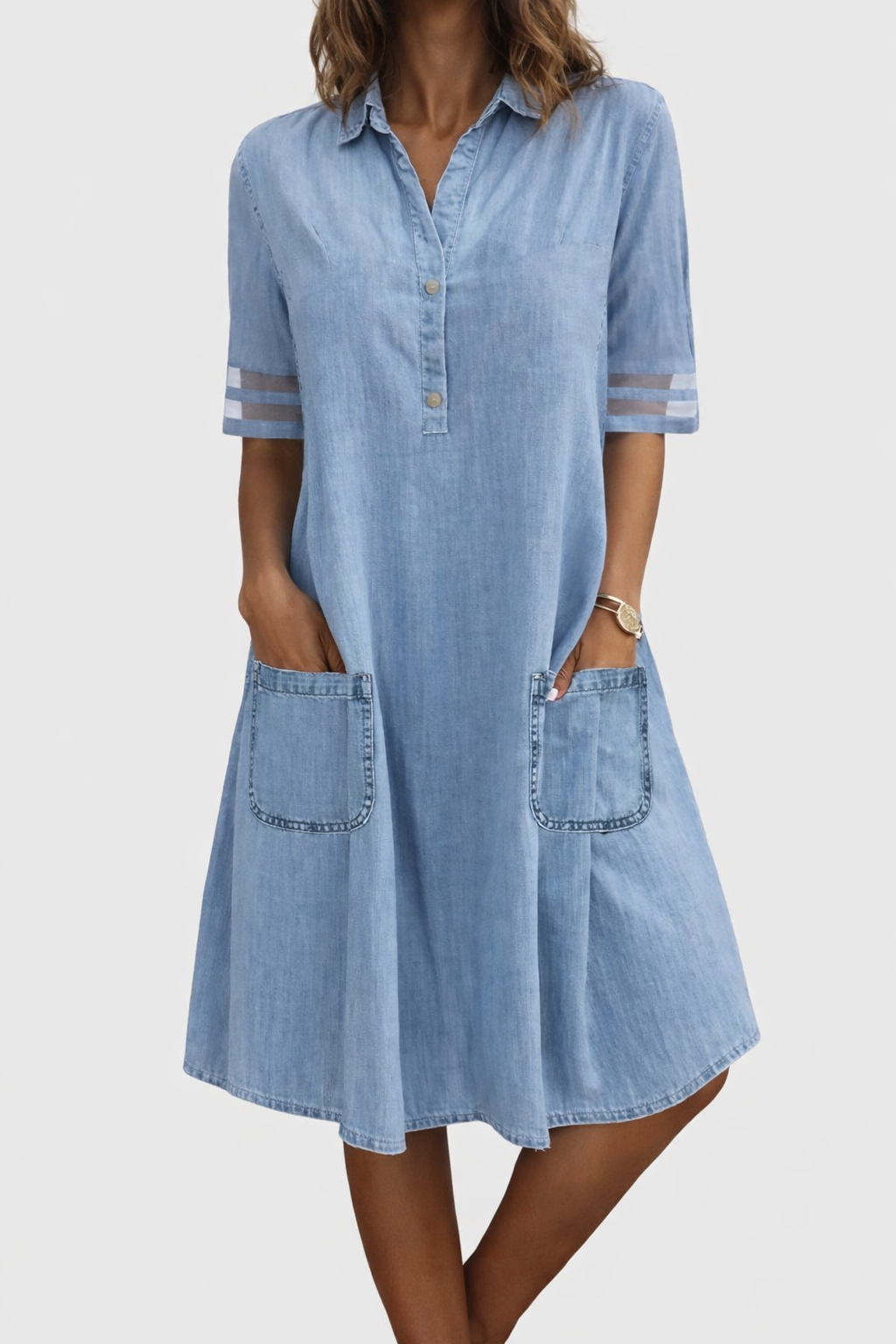 Flattering Denim Dress for Casual Occasions