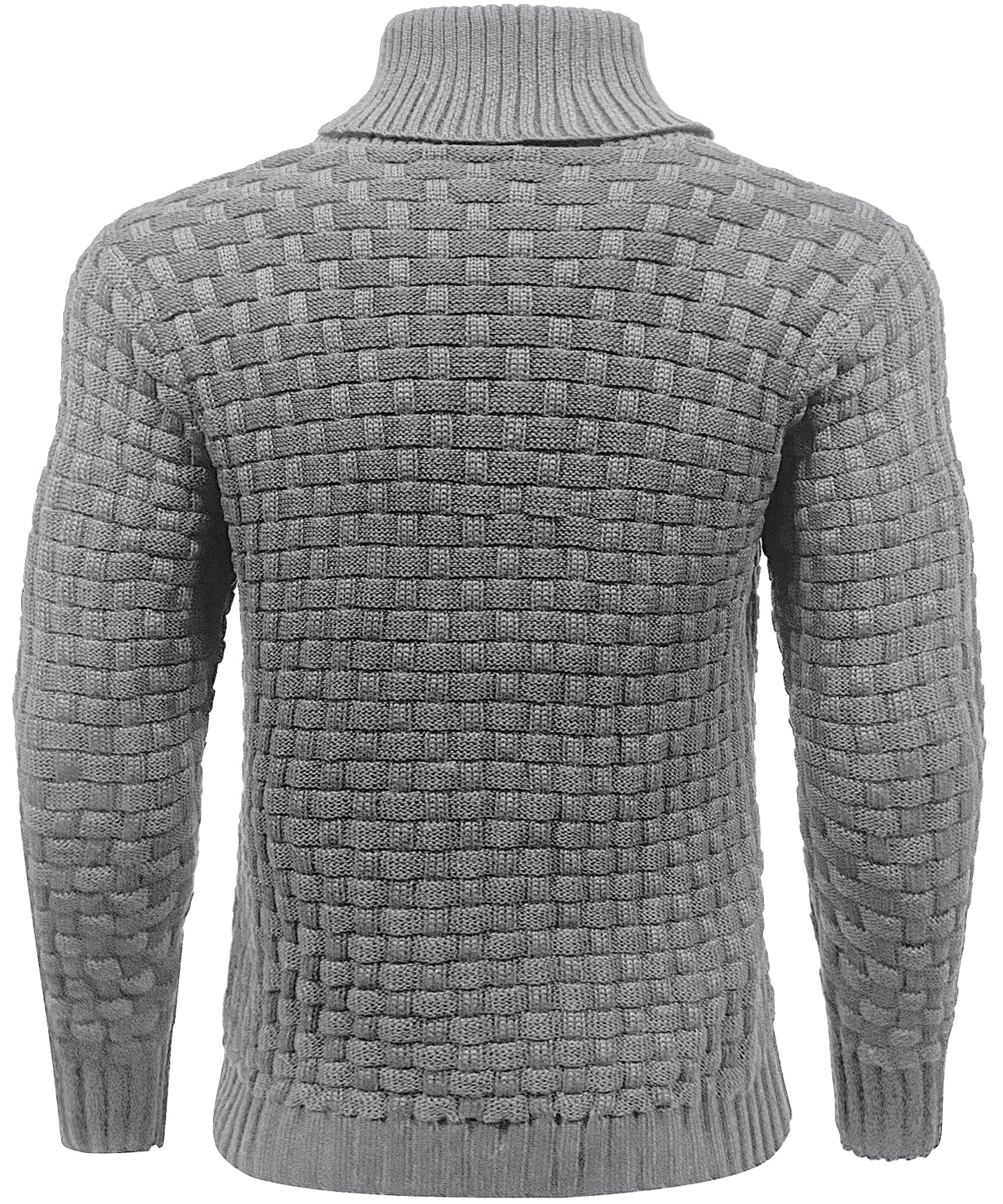 Men's Sweater | Thick Sweater with Collar and Buttons