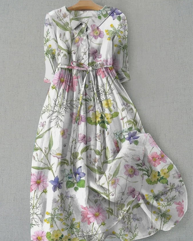 Rosalie | Elegant Wildflower Dress