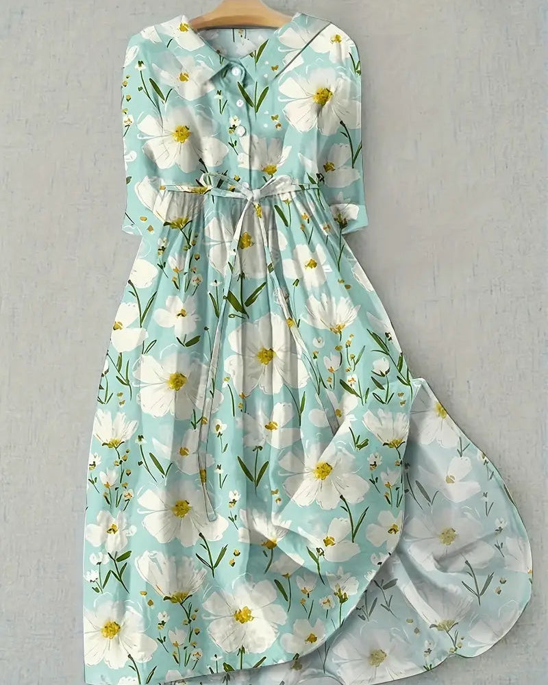 Lotte | Summer Dress with Fresh Flowers