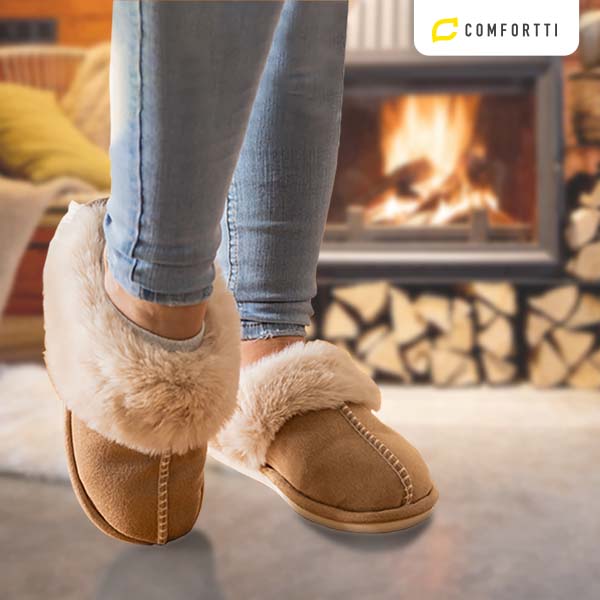Women's Slippers with Soft Fur