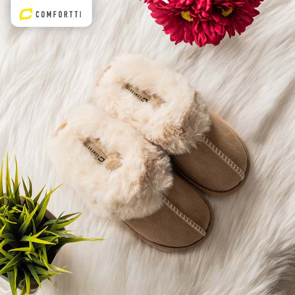 Women's Slippers with Soft Fur
