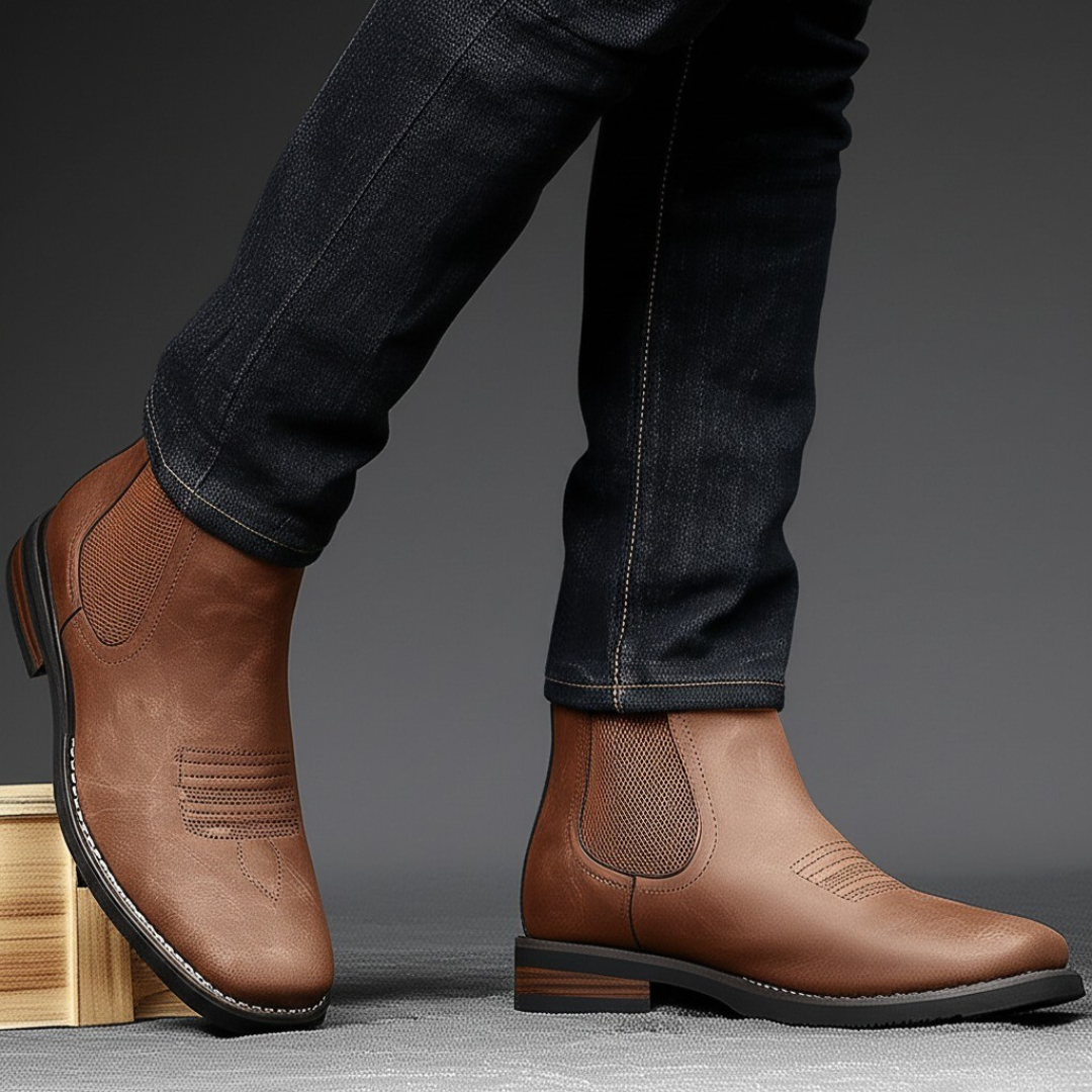Men’s Classic Chelsea Leather Boots