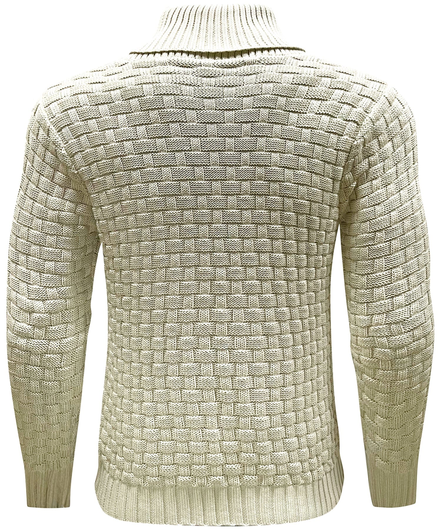 Men's Sweater | Thick Sweater with Collar and Buttons