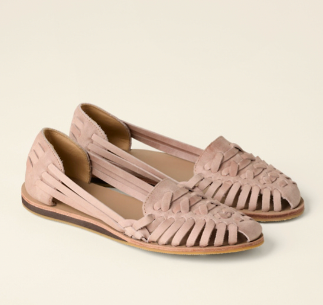 Women’s sandals, ladies' slide sandals with woven straps and openwork design