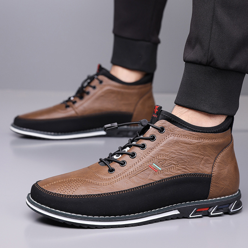 Oxford Barefoot Hi-Top Sneakers