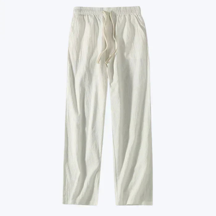 Striped Men’s Set – Stand-Up Collar & Breathable Fit