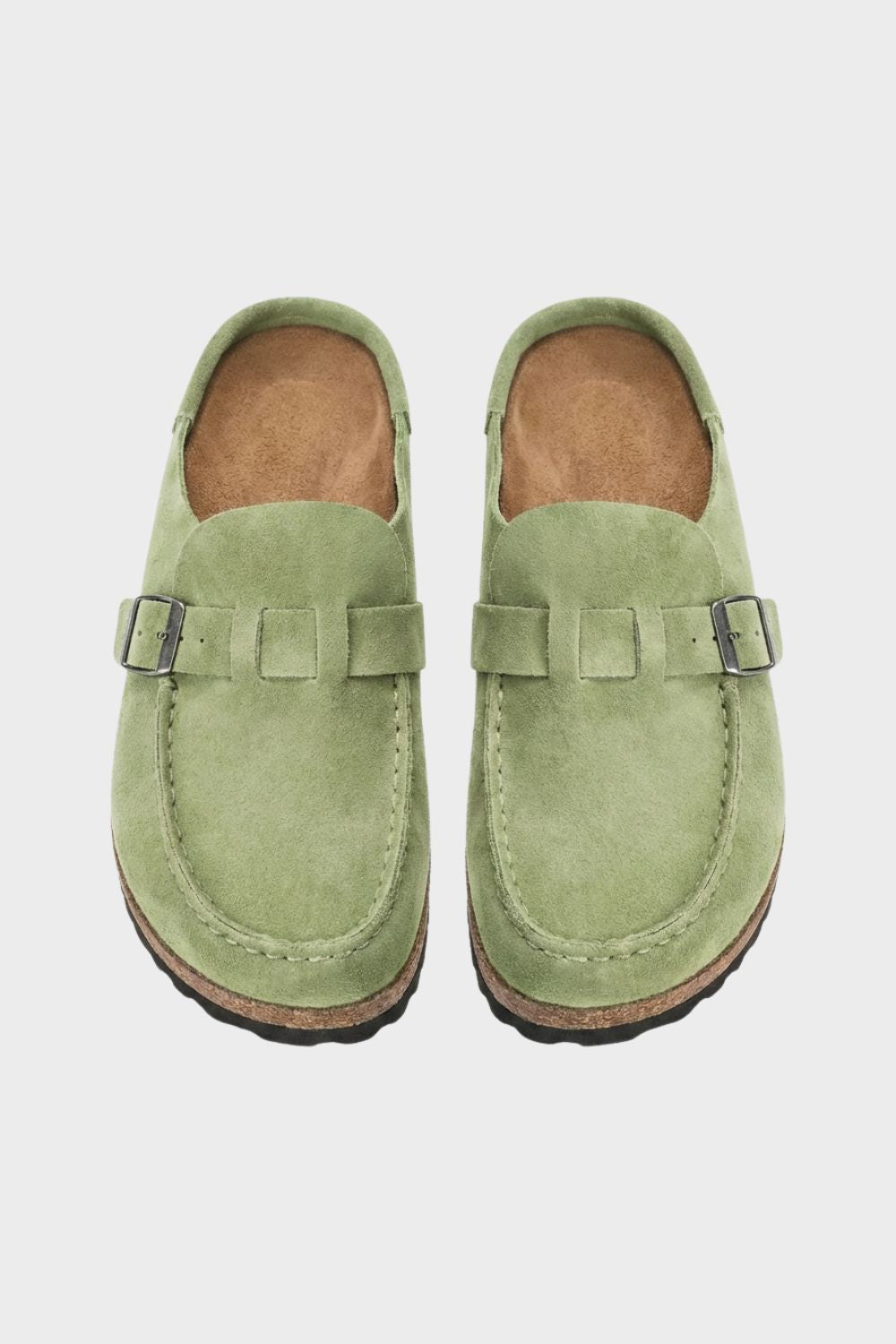 Ladies' Closed Clogs with Buckle