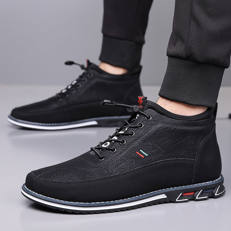 Oxford Barefoot Hi-Top Sneakers