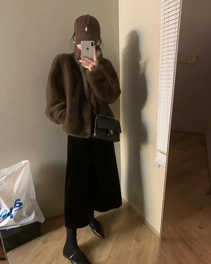 Women's Sweater | with a High Neck in a Loose Fit