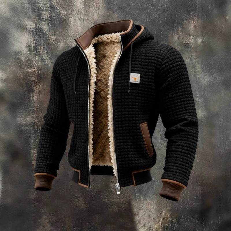 Men's Hoodie with Internal Insulation