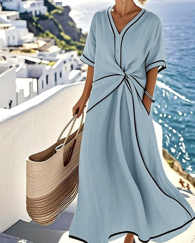 Moria™ - Elegant Dress with Flattering Waist and Festive Chic