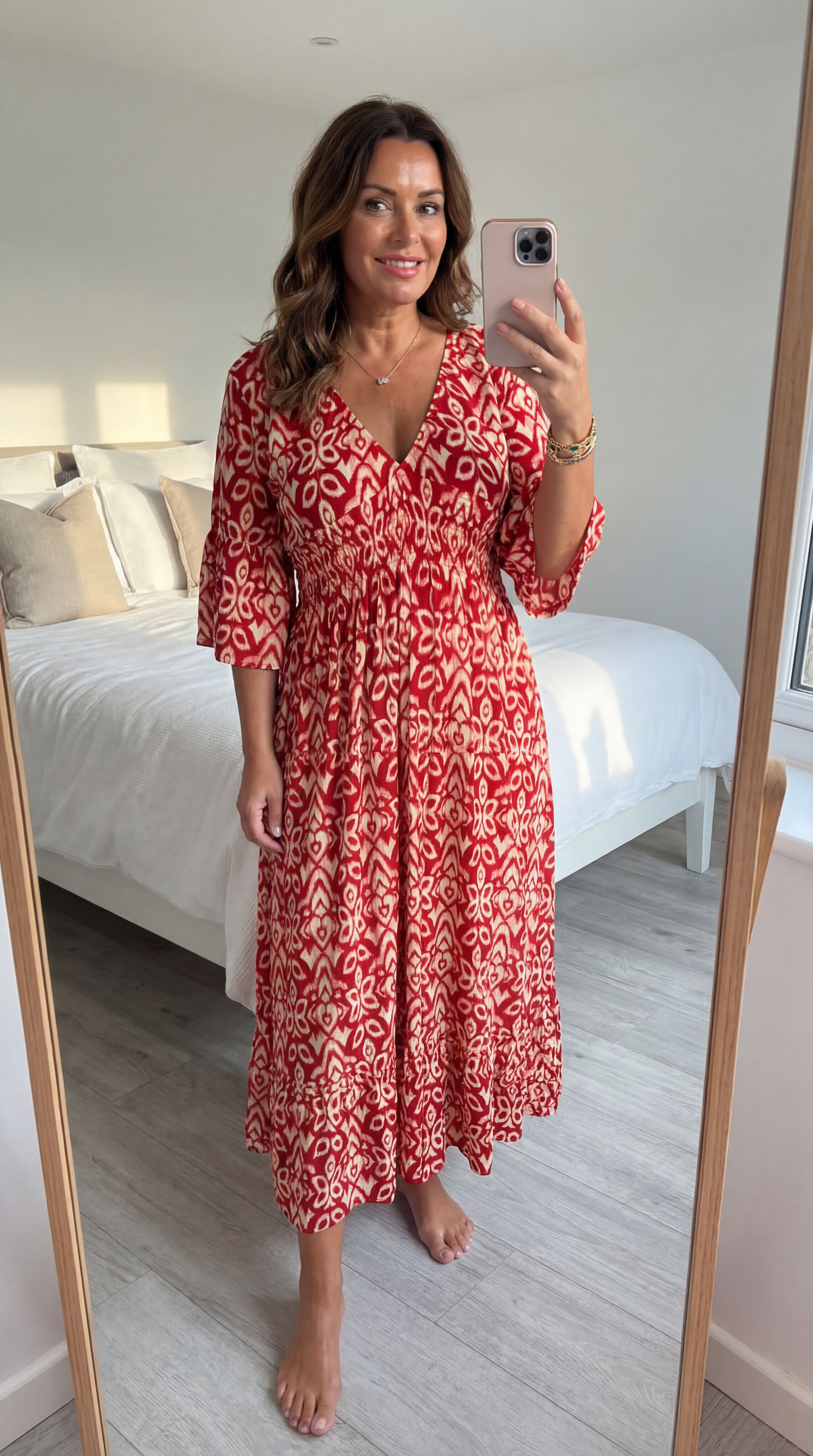 Bohemian Midi Dress by Selene