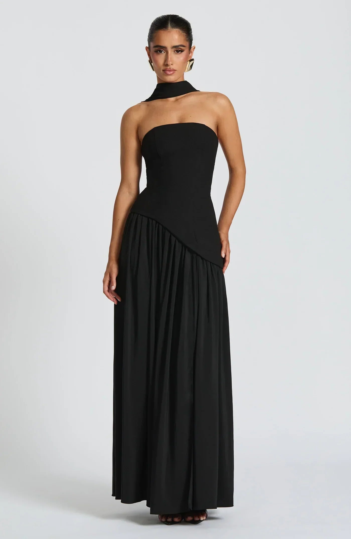 Rhoda | Sculptural Romance Maxi Gown