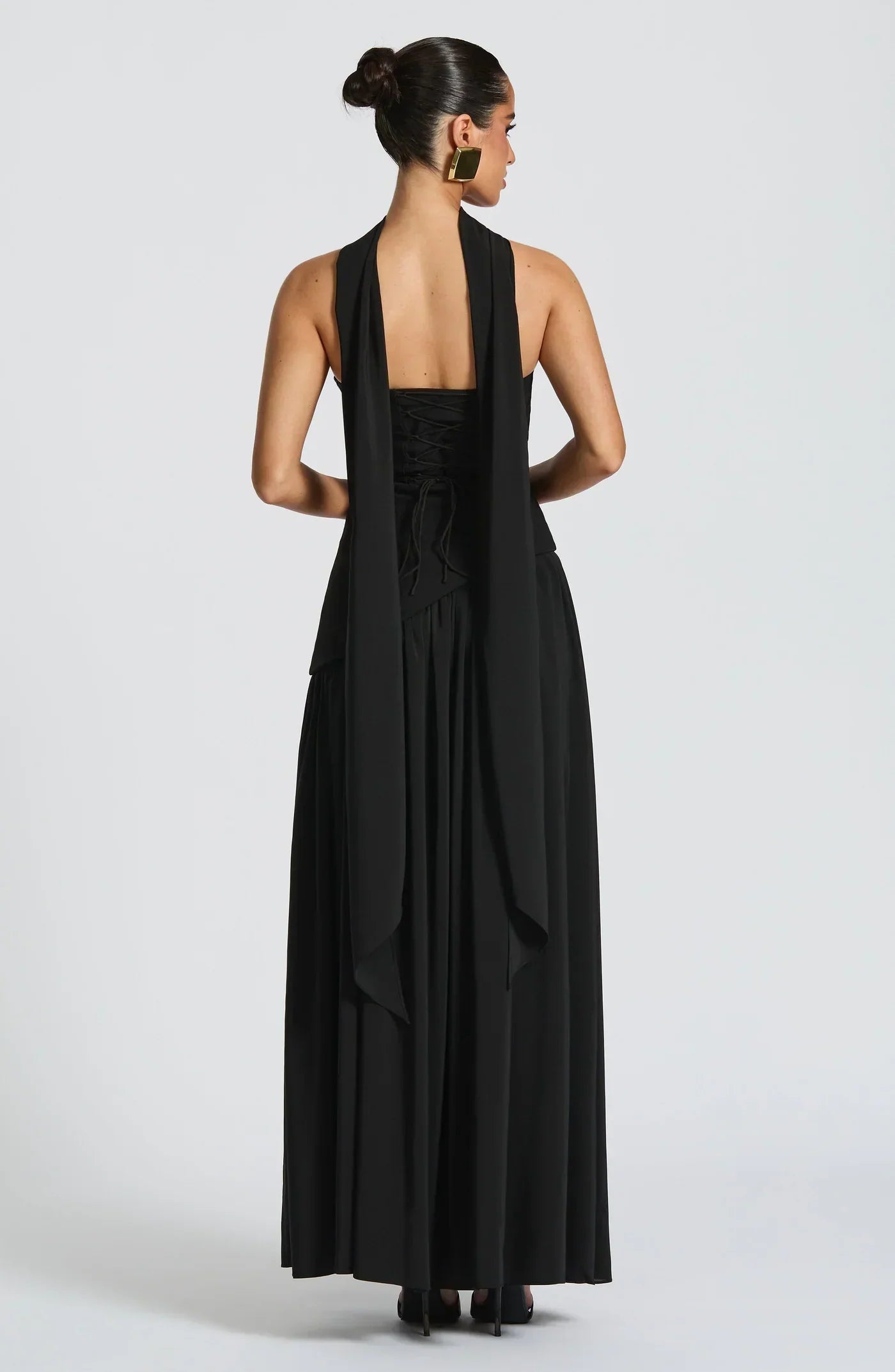 Rhoda | Sculptural Romance Maxi Gown