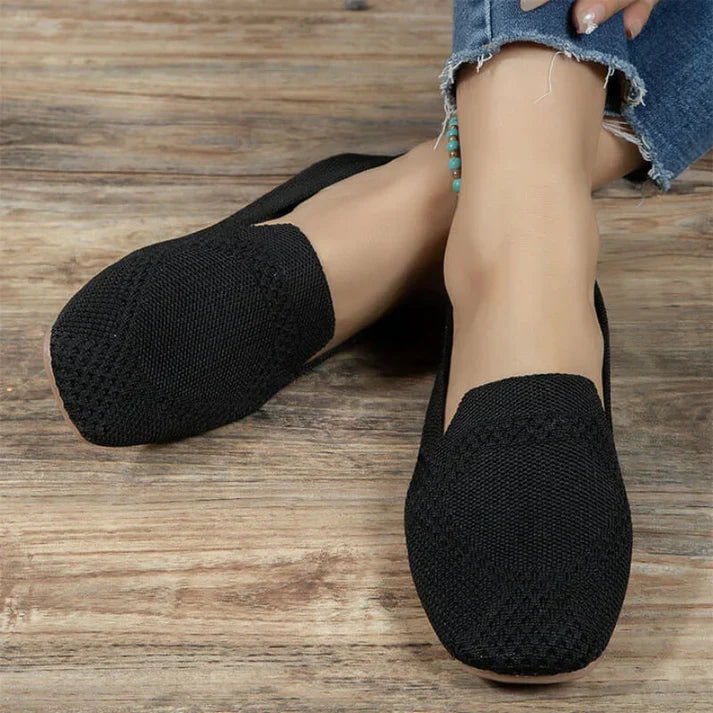 Women’s Breathable Knit Slip-On Shoes