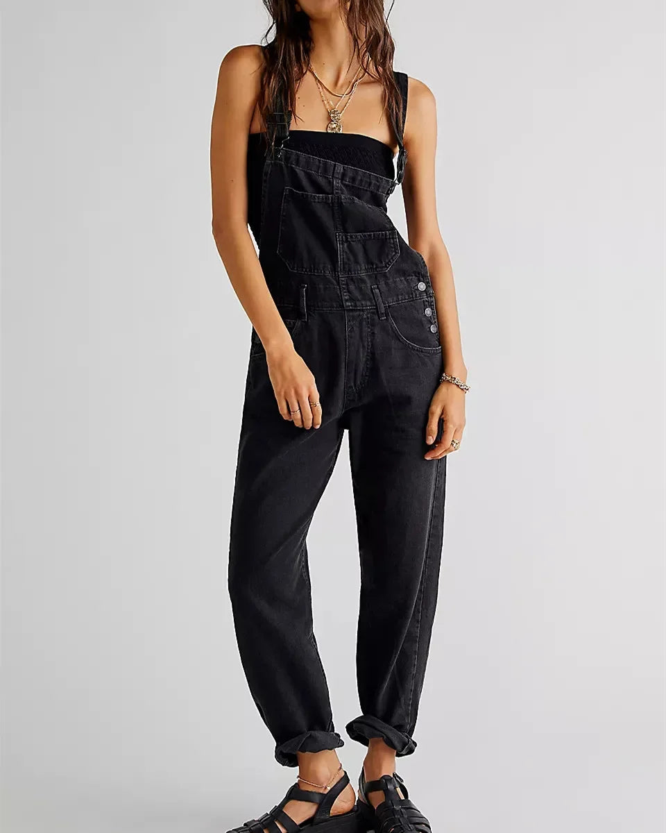 Riley | Classic Bib Denim Overalls