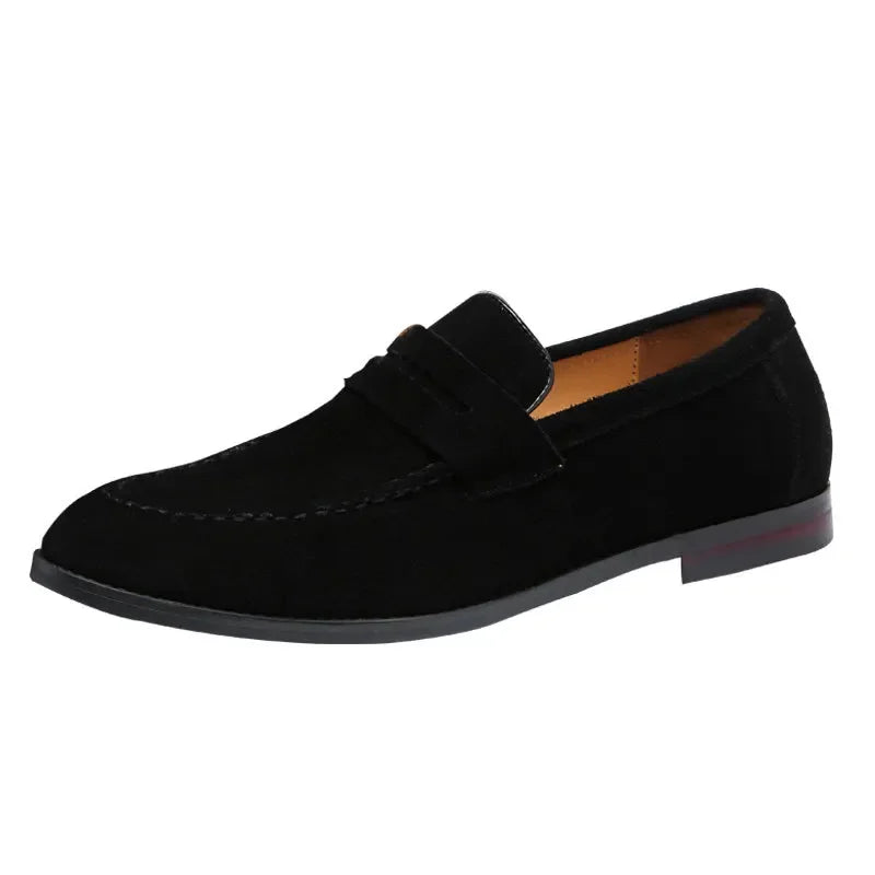 Men's suede loafers – elegant fit, lightweight sole & timeless style